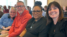 Caroline Hennessy, Neil Bland, Louisa Lewis and Kerry Baigent at the TUC LESE AGM