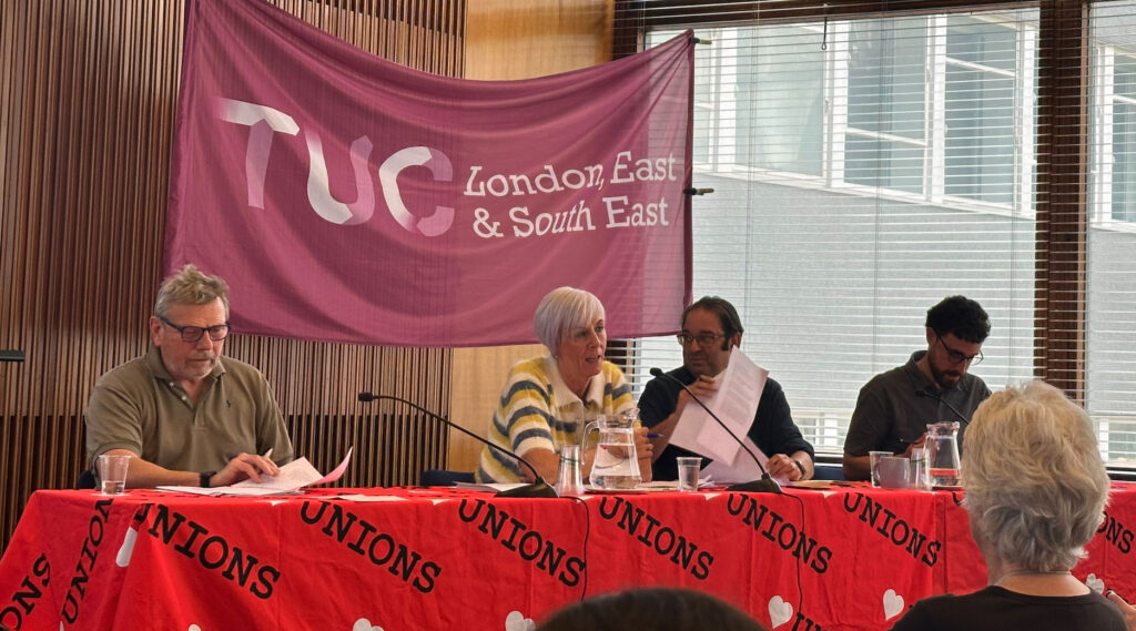 The top table at the AGM